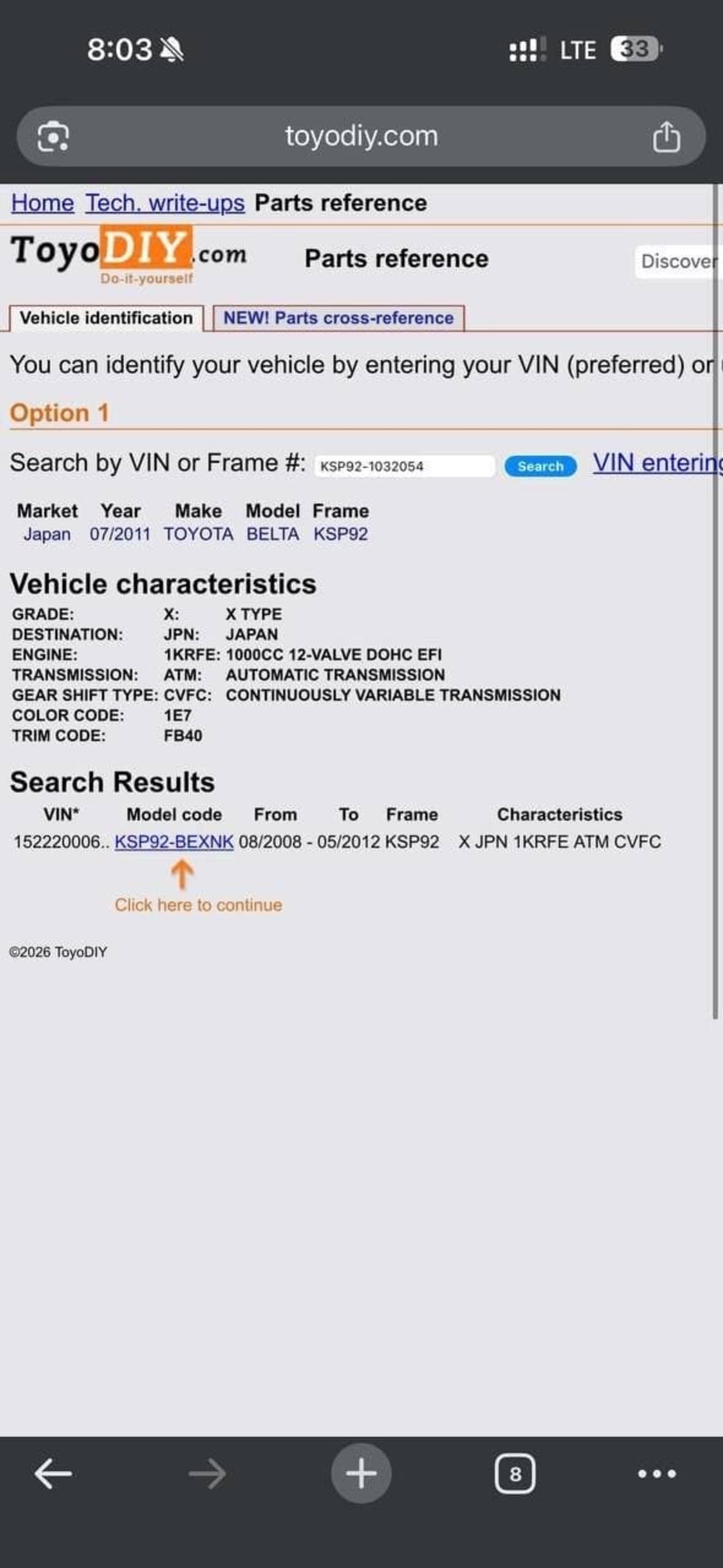 2011 Toyota Yaris Belta — photo 4