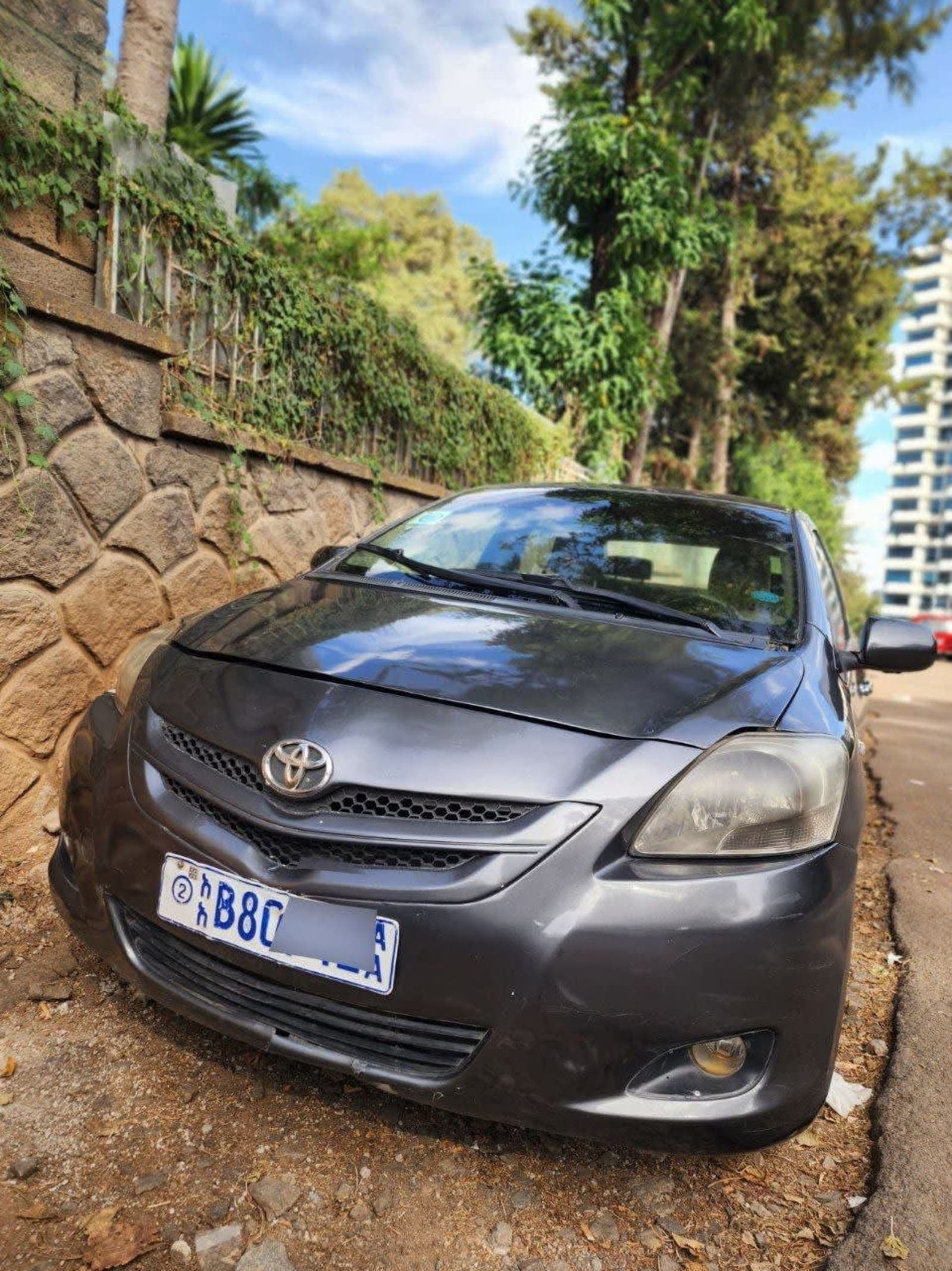 2007 Toyota Yaris Belta — photo 4