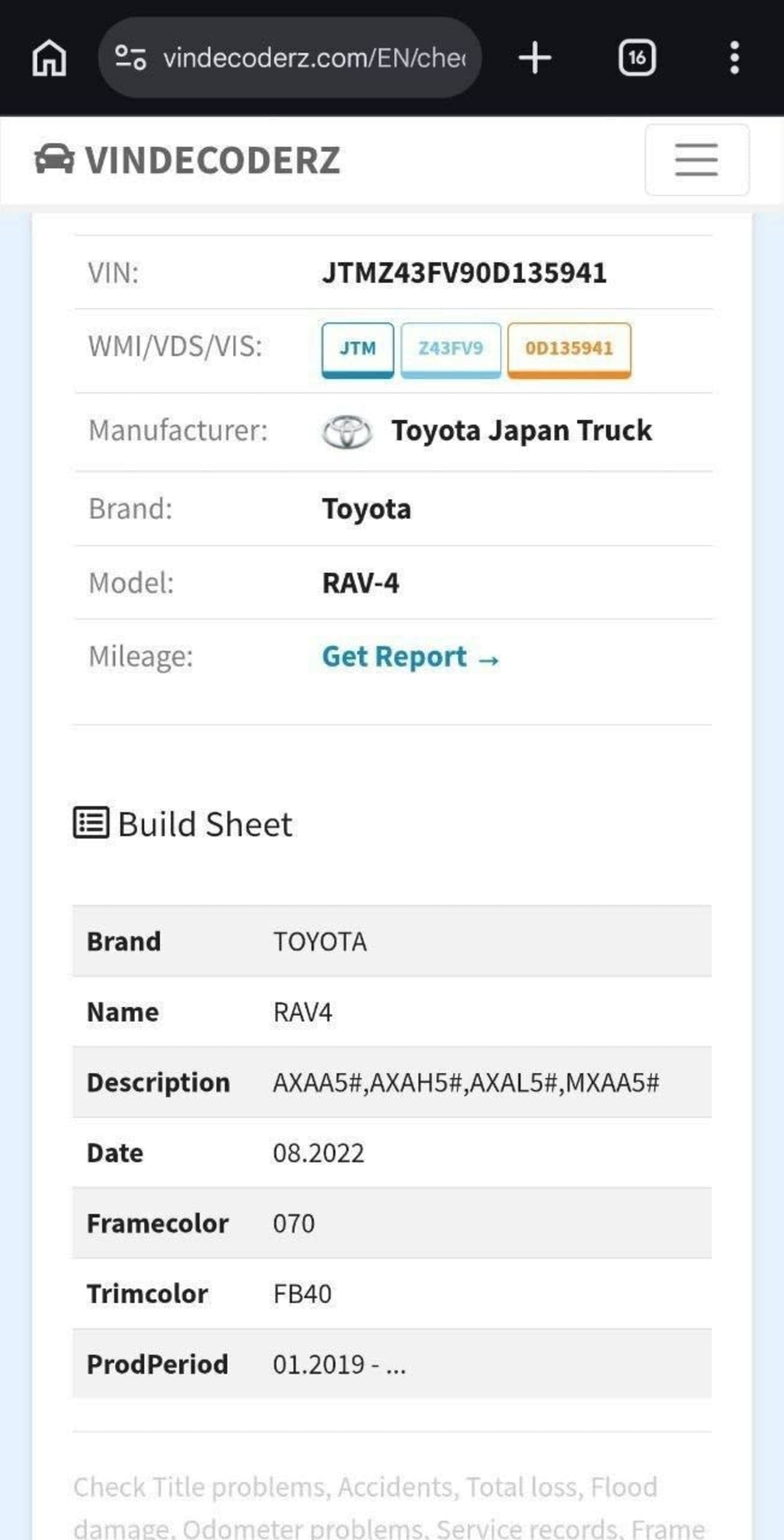 2022 Toyota Rav4