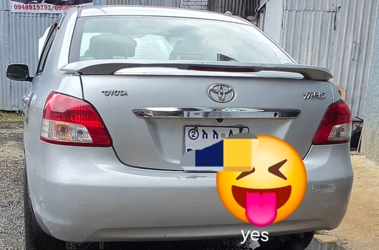 2010 Toyota Yaris Belta โ photo 1
