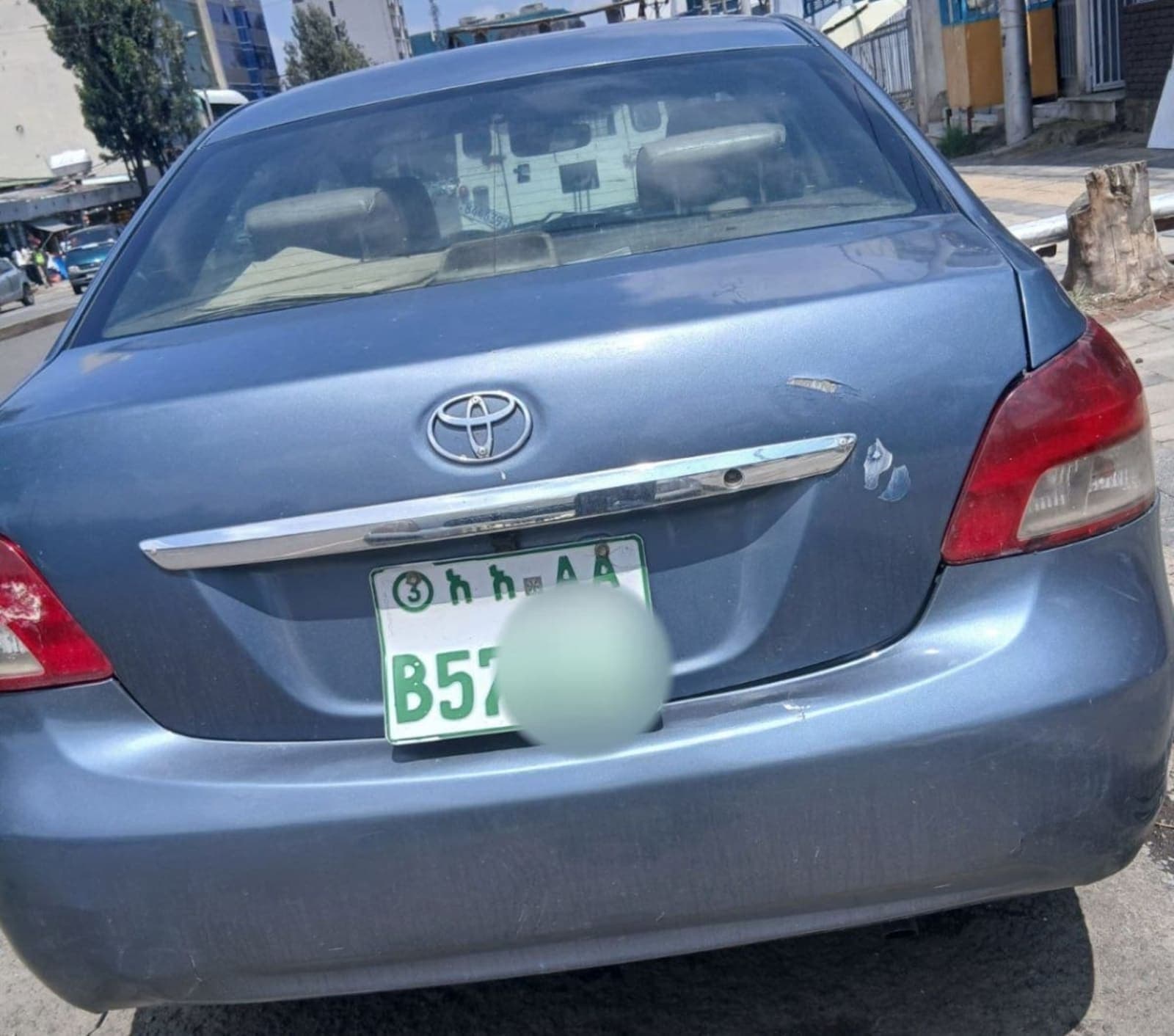 2007 Toyota Yaris Belta — photo 1