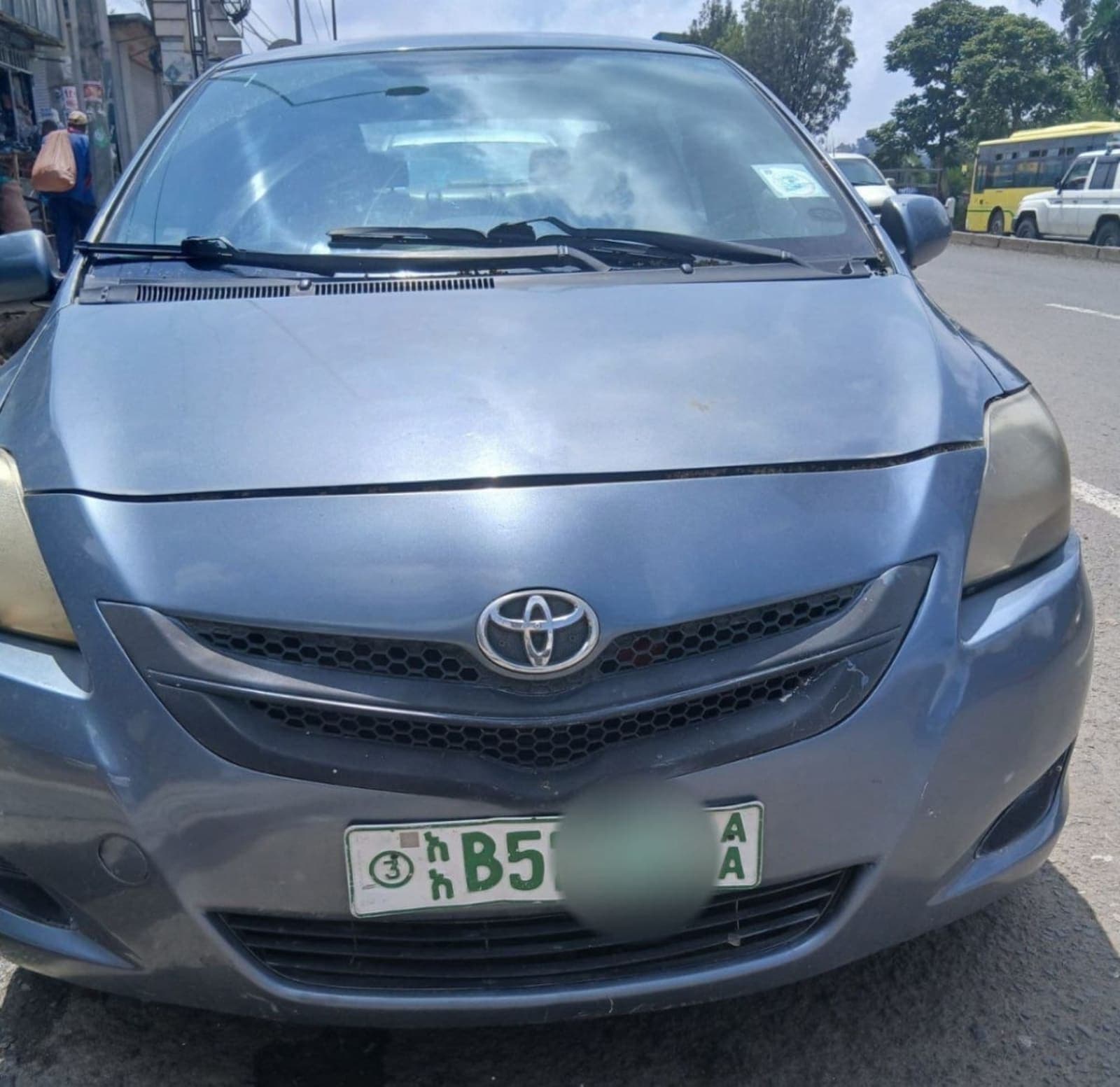 2007 Toyota Yaris Belta — photo 5