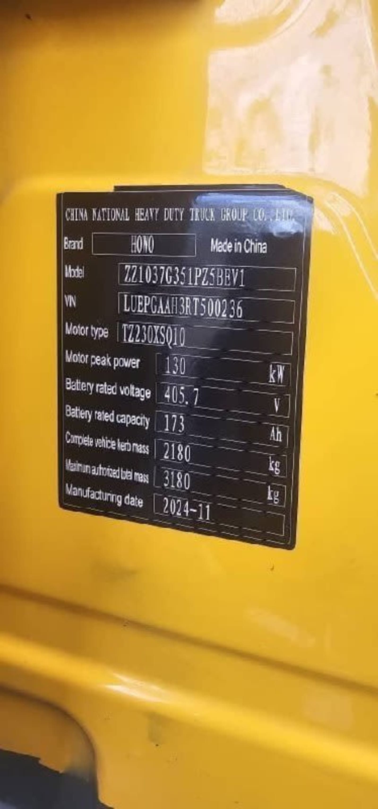 2025 HOWO Sinotruk Double Cab — photo 1