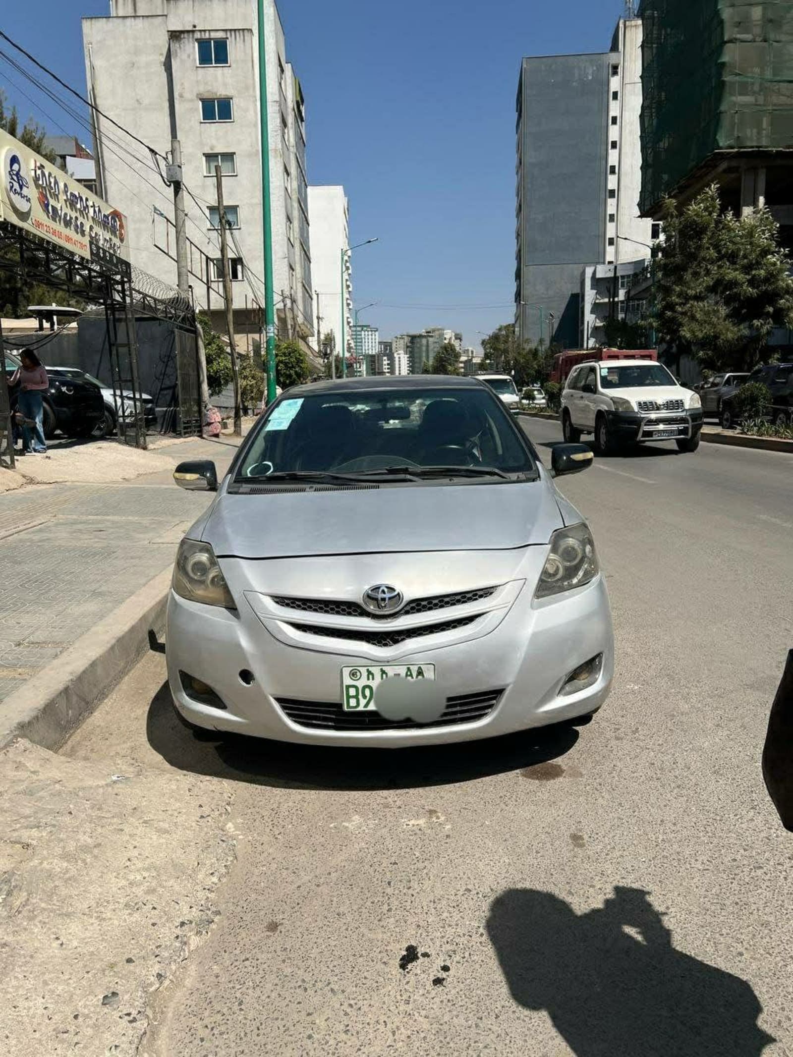 2007 Toyota Yaris Belta — photo 1