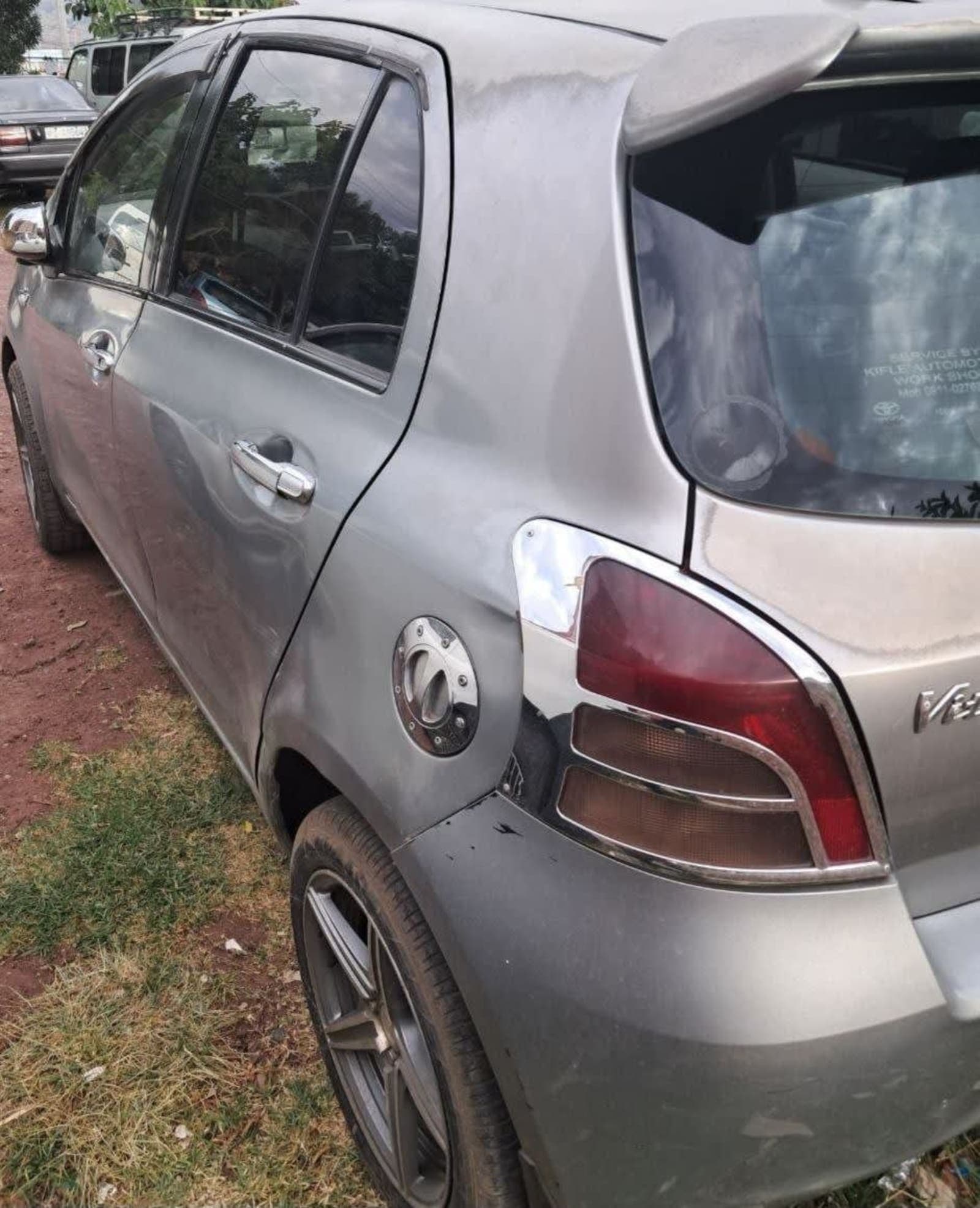 2007 Toyota Yaris kompact — photo 2