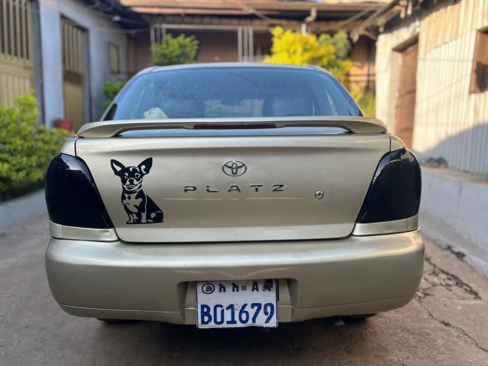 2001 Toyota Platz — photo 5