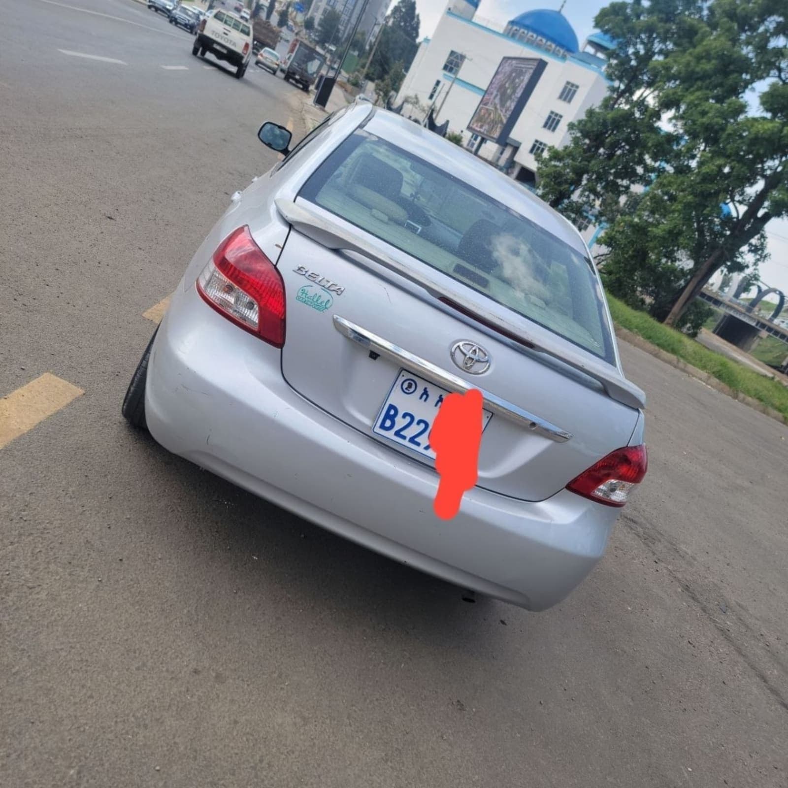 2008 Toyota Belta — photo 5